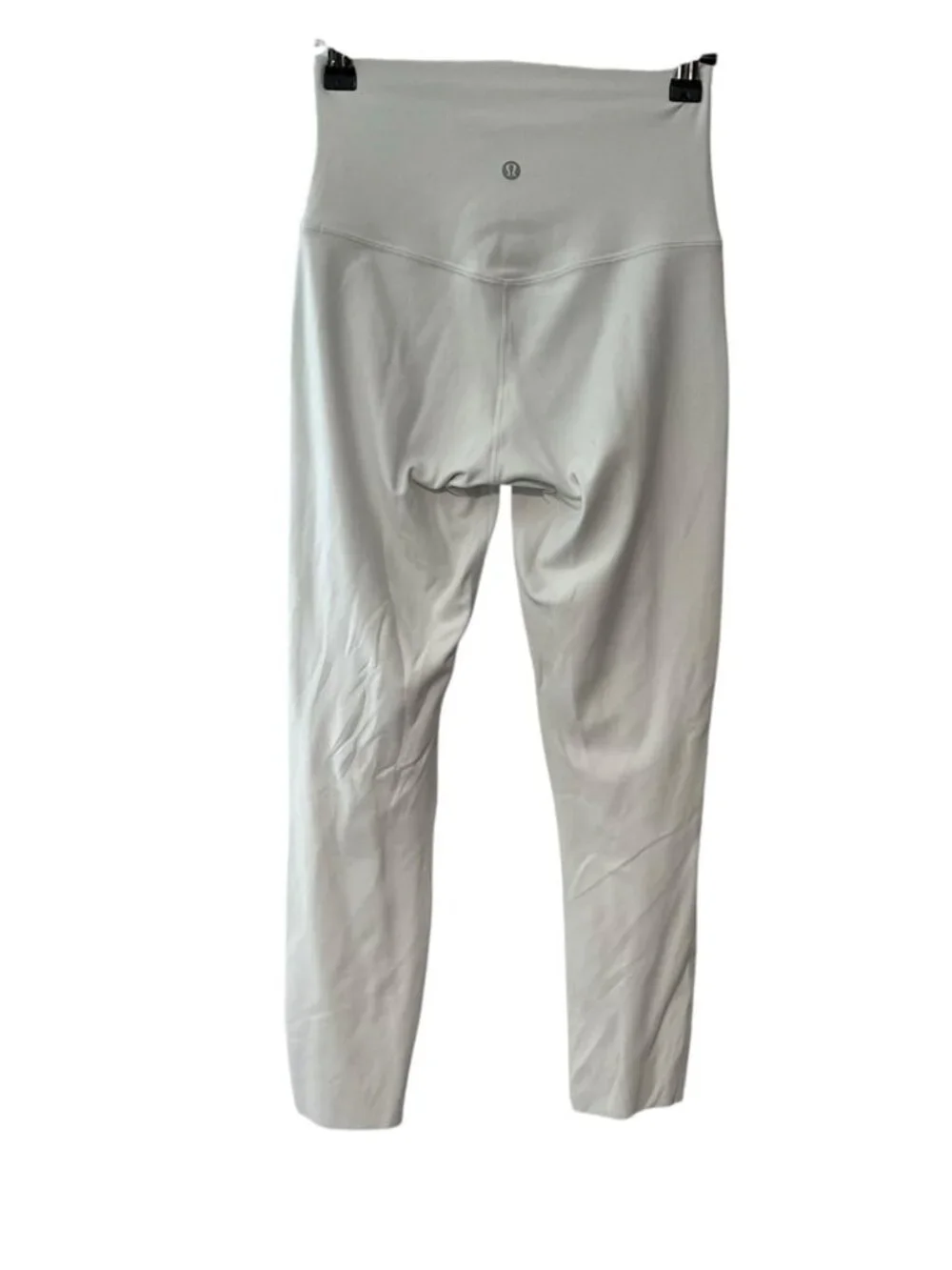 Lululemon Women’s Size 4 Wunder Under White Leggings 7/8 Tight 25” High Rise Gym